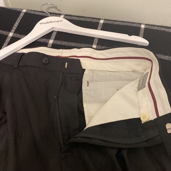 Louis Raphael Tailored Black Dress pants | Size 33x30 - Picture 11 of 11